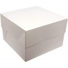 Caja Blanca para Tartas 26,5x26,5x15cm Decora