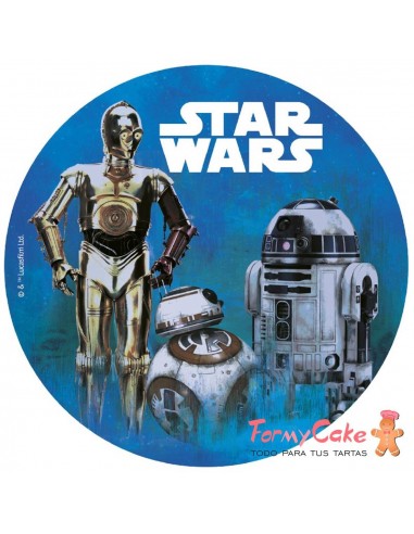 Impresión Comestible Star Wars Foil 20cm