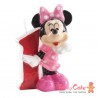 Vela Minnie Mouse nº1 7cm Dekora