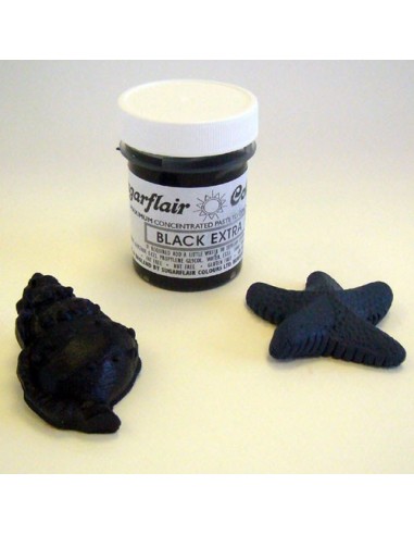 Colorante Pasta Black Extra 42gr Sugarflair