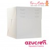 Caja Blanca para Tartas Altura Regulable 20X20X20 a 30cm Azucren