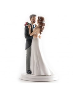 Figura para Tarta Novios Bailando Vals 20cm Dekora 2