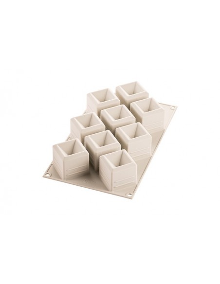 Molde Silicona  3D Mosaico Silikomart