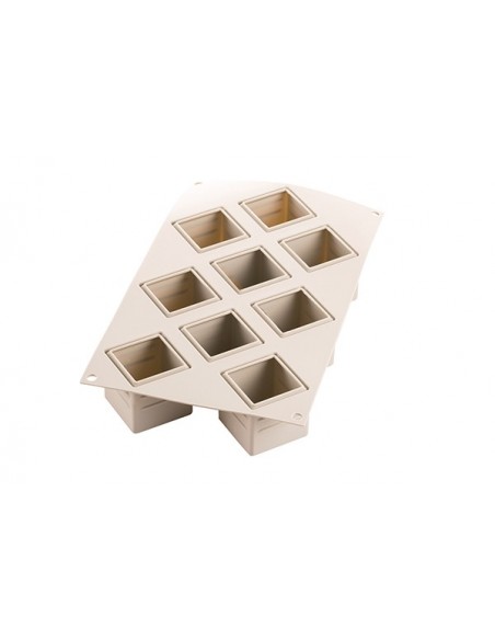 Molde Silicona  3D Mosaico Silikomart