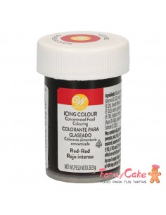 Colorante Gel Rojo Intenso Wilton 28gr