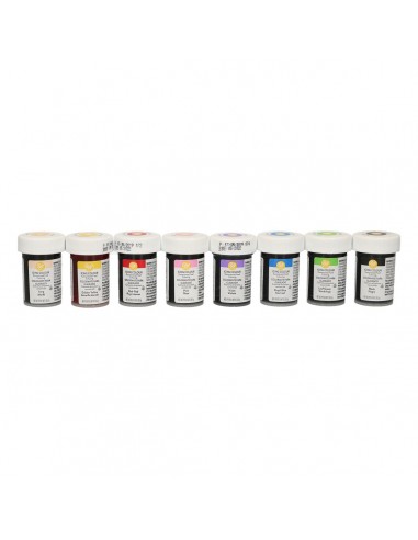 Kit Colorantes Gel Wilton 8ud. 28gr