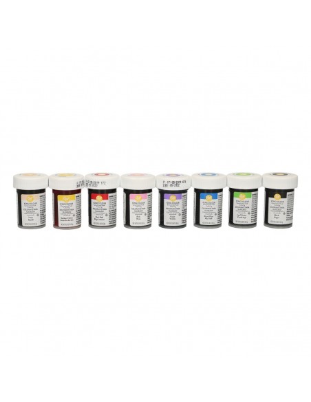 Kit Colorantes Gel Wilton 8ud. 28gr