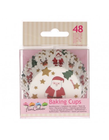 Cápsulas para Hornear Christmas 48ud. Funcakes