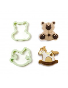 Kit Cortadores Body Y Carrito Bebe 2ud. Decora 2