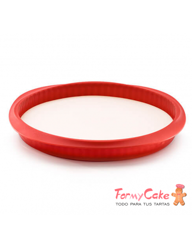 Molde Quiche Desmontable Redondo 28 cm Lékué
