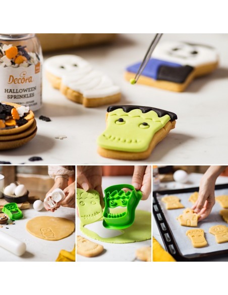 Kit Cortadores Monster 2ud. Decora