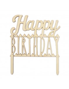 Topper Madera Happy Birthday ScrapCooking 2