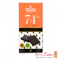 Tableta Collection 74% cacao 80gr Trapa