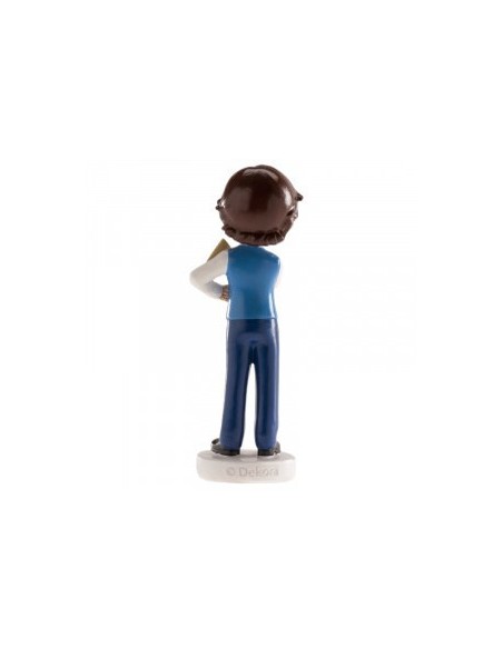 Figura Tarta De Comunión Niño Con Avión Dekora