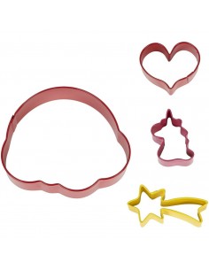 Kit Decoración Galletas De Unicornio Wilton 2