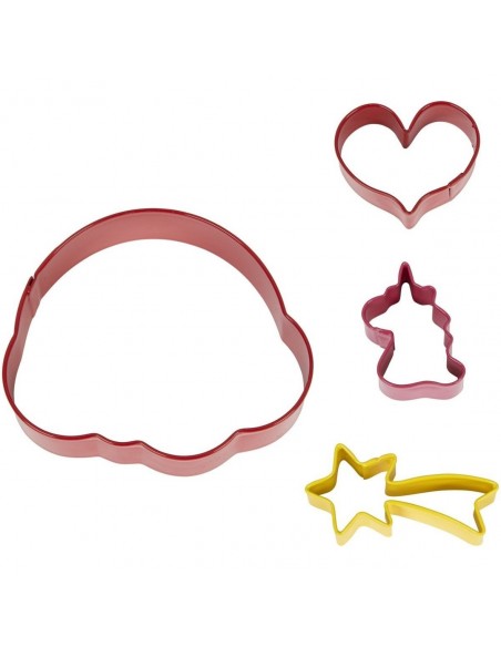 Kit Decoración Galletas De Unicornio Wilton