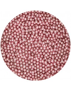 Perlas Rosas Metalizadas 80gr Funcakes 2