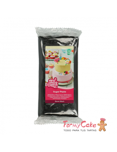 Fondant Funcakes  1 kg Raven Black