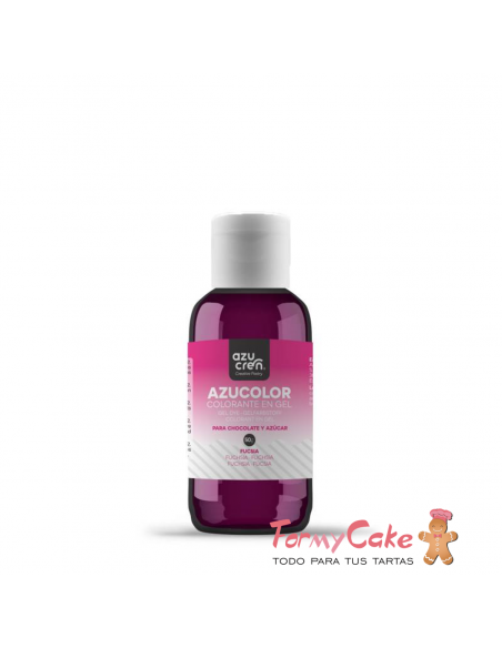 Colorante Gel Fuchsia 50gr Azucolor