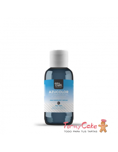 Colorante Gel Azul Cielo 50gr Azucolor