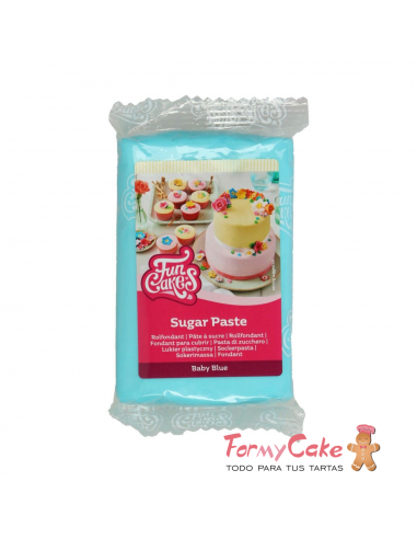 Fondant Funcakes Baby Blue 250gr