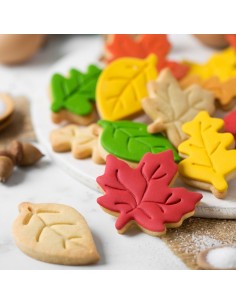 Set 3 Cortadores Hojas De Otoño Decora 2