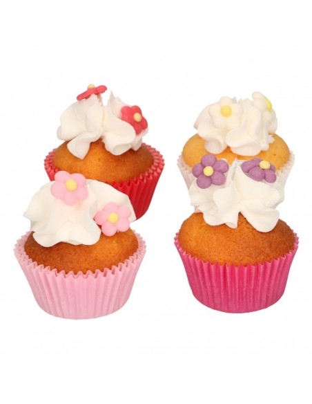 Set Decoraciones De Azúcar Pequeñas Flores, 32ud. Funcakes