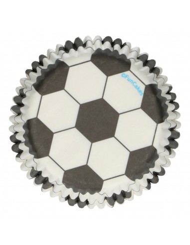 Cápsulas para Hornear Fútbol 48ud. Funcakes