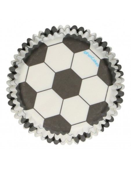 Cápsulas para Hornear Fútbol 48ud. Funcakes
