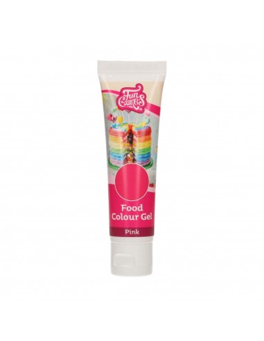 Colorante Gel Pink 30g Funcakes