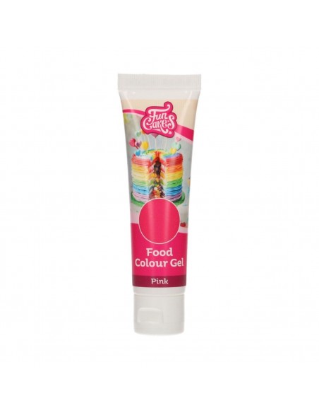 Colorante Gel Pink 30g Funcakes