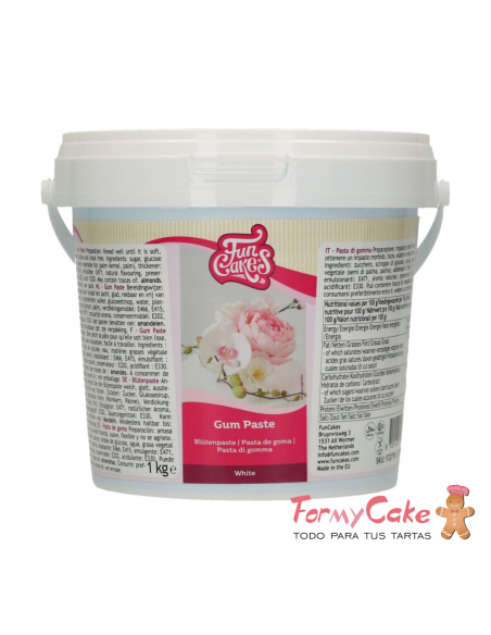 Pasta de Goma 1Kg Funcakes