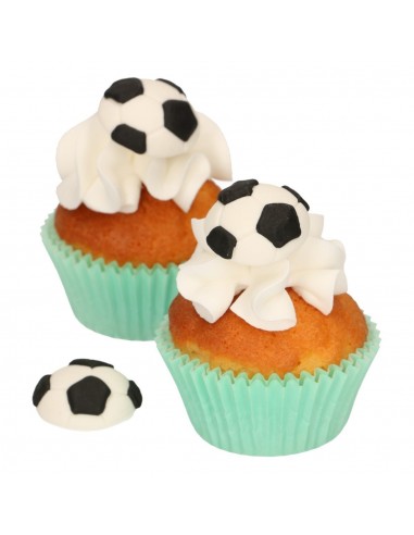 Decoración Azucar Futbol 8ud Funcakes