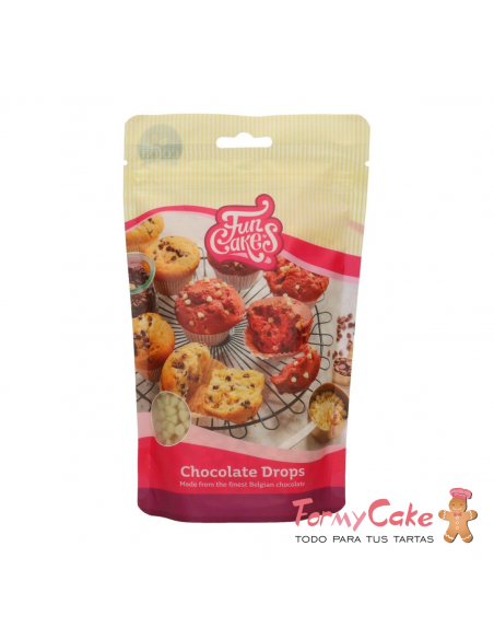 Gotas Chocolate Blanco 350gr Funcakes