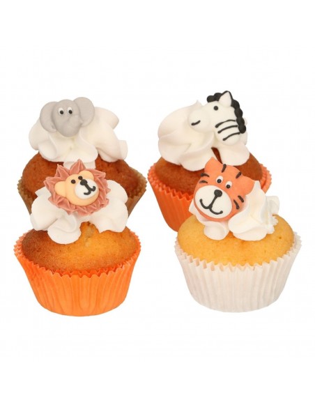 Decoración Azucar Bebé Niña 8ud Funcakes