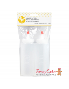 Mini Botellitas Para Fundir Wilton 2ud