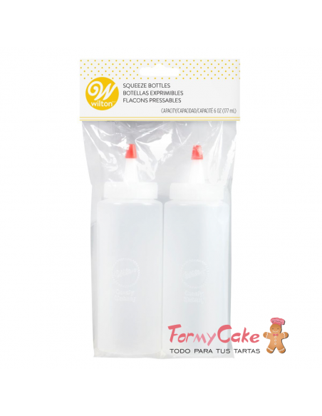 Mini Botellitas Para Fundir Wilton 2ud