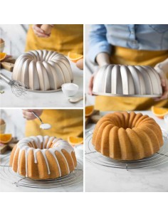 Molde Aluminio Inyectado Bundt  Carol Decora 2
