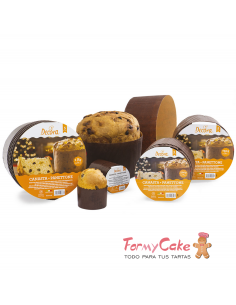 Molde para Panettone 1000gr 5ud Decora