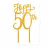 Topper 50 Aniversario Bodas de Oro Dekora
