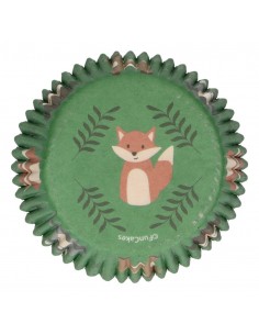 Cápsulas para Hornear Animales Bosque 48ud. Funcakes 2