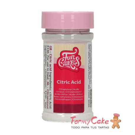 Acido Cítrico 80gr Funcakes