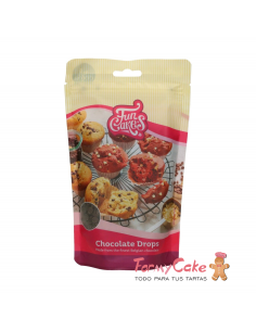 Gotas Chocolate Negro 350gr Funcakes