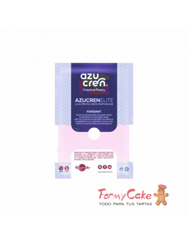 Fondant  rosa bebe 250gr Azucren Elite