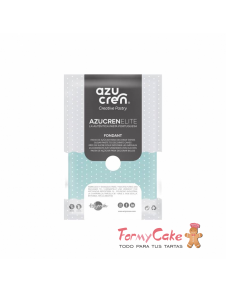 Fondant Azul Bebé 1kg  Azucren Elite