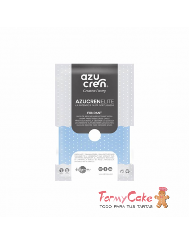 Fondant Azul cielo 1kg  Azucren Elite