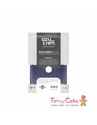Fondant Azul Oscuro 1kg  Azucren Elite