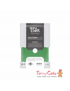 Fondant verde 1kg  Azucren Elite