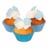 Set Decoraciones De Azúcar Pies Bebe azules, 16ud. Funcakes