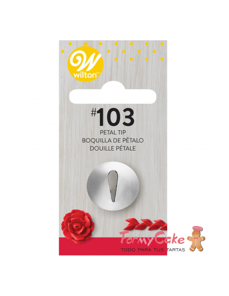 Boquilla 103 Petalo Wilton